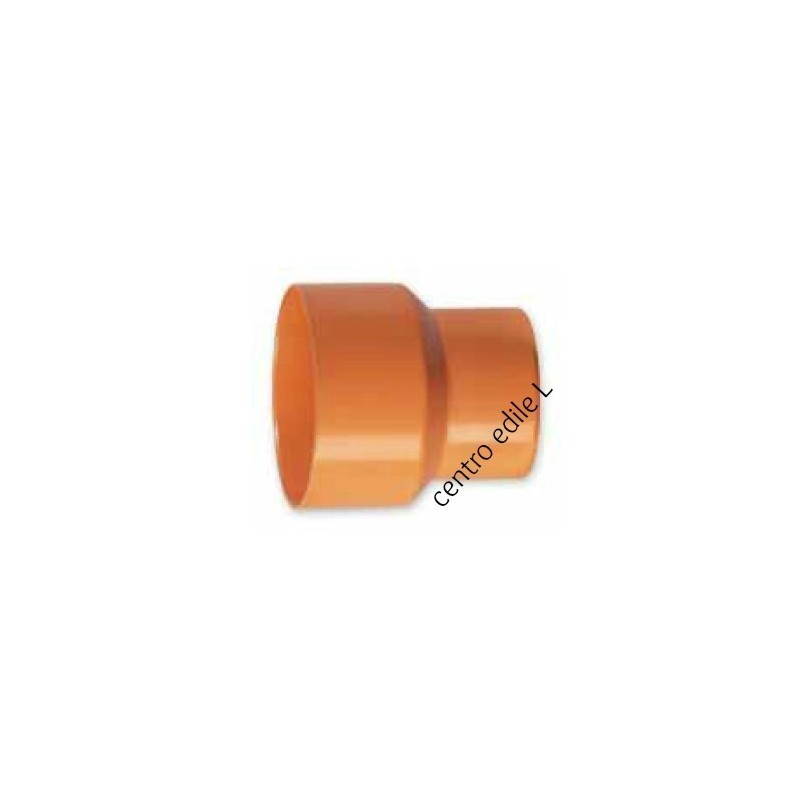 RIDUZIONE PER TUBO IN PVC ARANCIO RIDUZIONE PER TUBO IN PVC ARANCIO