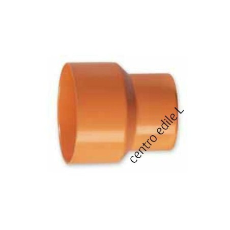 RIDUZIONE PER TUBO IN PVC ARANCIO