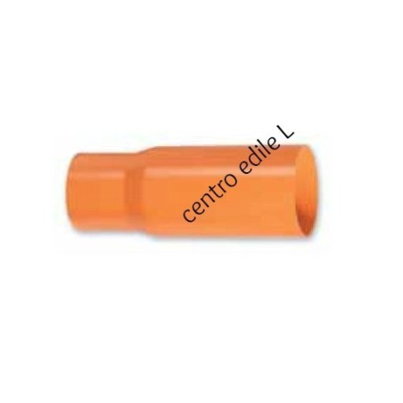 GIUNTO DI RIPARAZIONE PER TUBO IN PVC ARANCIO FOGNATURA