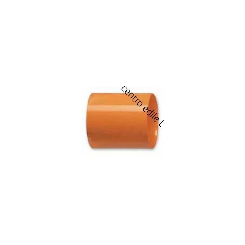 MANICOTTO PER TUBO IN PVC ARANCIO FOGNATURA MANICOTTO PER TUBO IN PVC ARANCIO FOGNATURA