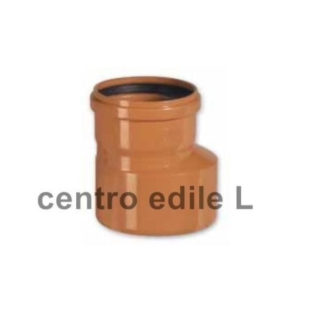 AUMENTO PER TUBO IN PVC FOGNATURA CON GUARNIZIONE