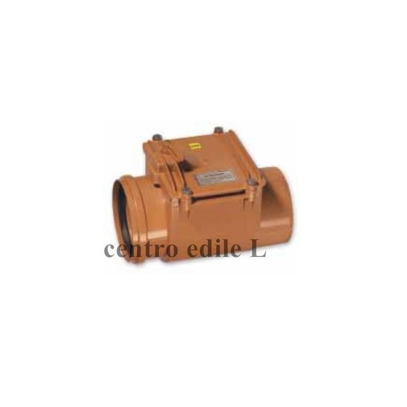 VALVOLA ANTIRIFLUSSO PER TUBO IN PVC FOGNATURA CON GUARNIZIONE VALVOLA ANTIRIFLUSSO PER TUBO IN PVC FOGNATURA CON GUARNIZIONE