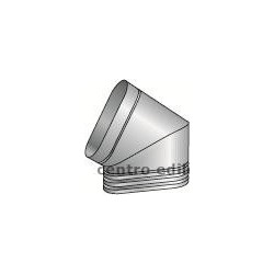 CANNA FUMARIA d. 130 ACCIAIO INOX AISI 316 OVALE