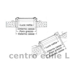 FINESTRA LUCERNARIO DA TETTO APERTURA A BILICO