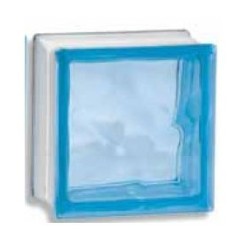 VETROMATTONE ONDULATO BLU