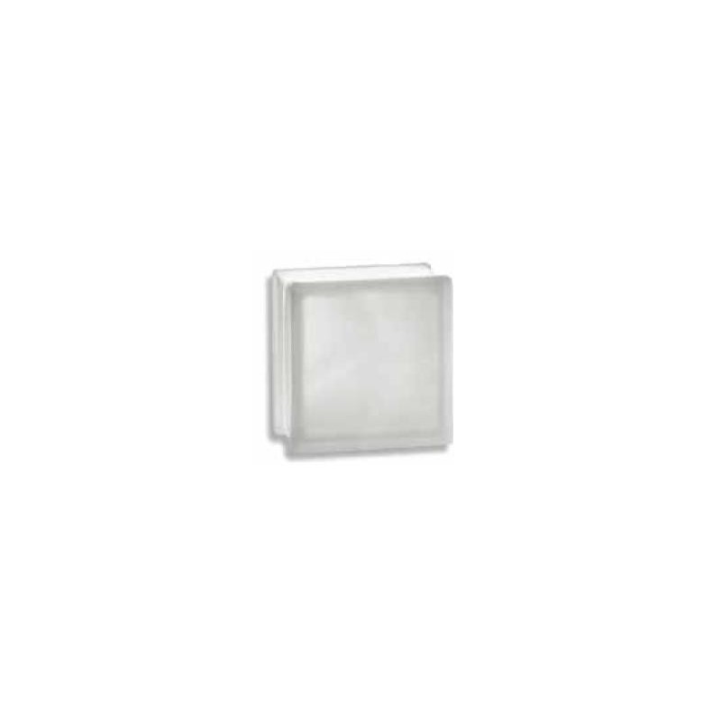 VETROMATTONE ONDULATO TRASPARENTE cm 19 X 19 X 8 VETROMATTONE ONDULATO TRASPARENTE cm 19 X 19 X 8