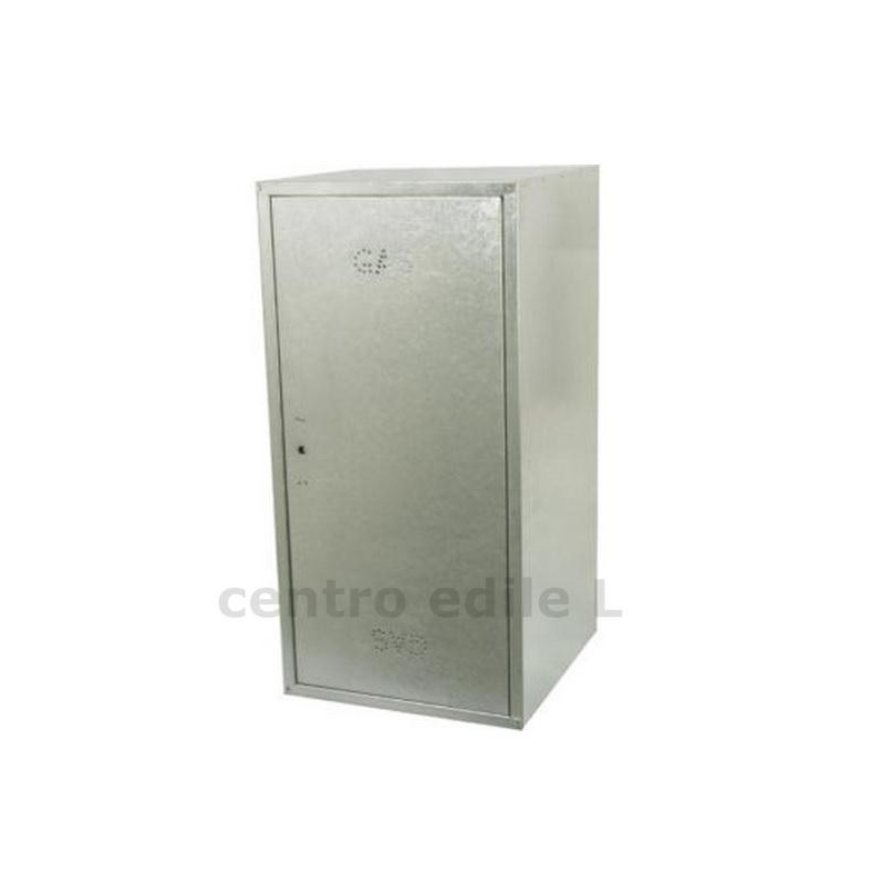 COPRIBOMBOLA COPRICALDAIA GAS in acciaio Coffre fort mm 800x400x400 zinc.