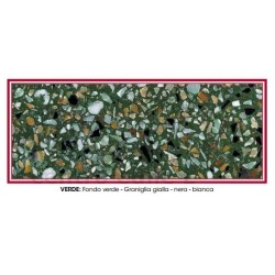 ACQUAIO IN GRANIGLIA COLORATA cm 82 X 45 vari colori