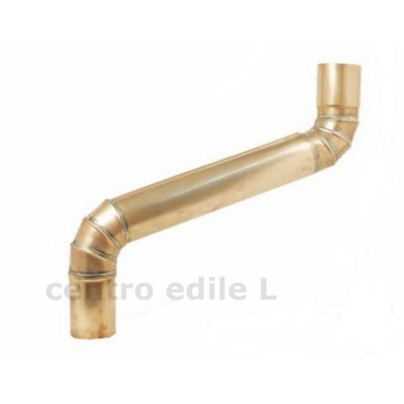 GOMITO PLUVIALE RAME REGOLABILE A SETTORI