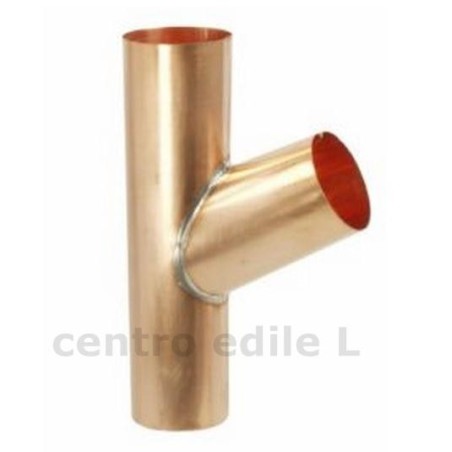 BRAGA RAME per pluviale di gronda derivazione Y