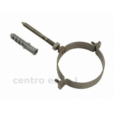 FERMATUBO COLLARE IN ACCIAIO ZINCATO PESANTE