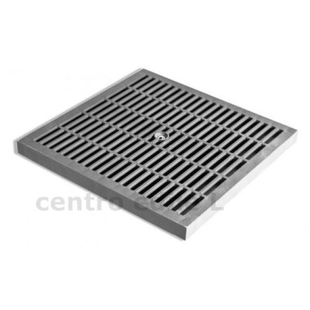 GRIGLIA  IN PLASTICA PEDONALE CON TELAIO 