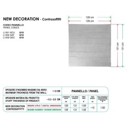PIETRA RICOSTRUITA in pannelli da mq 1,68 lignum bi