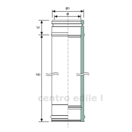 DOUBLE WALL STAINLESS STEEL CHIMNEY