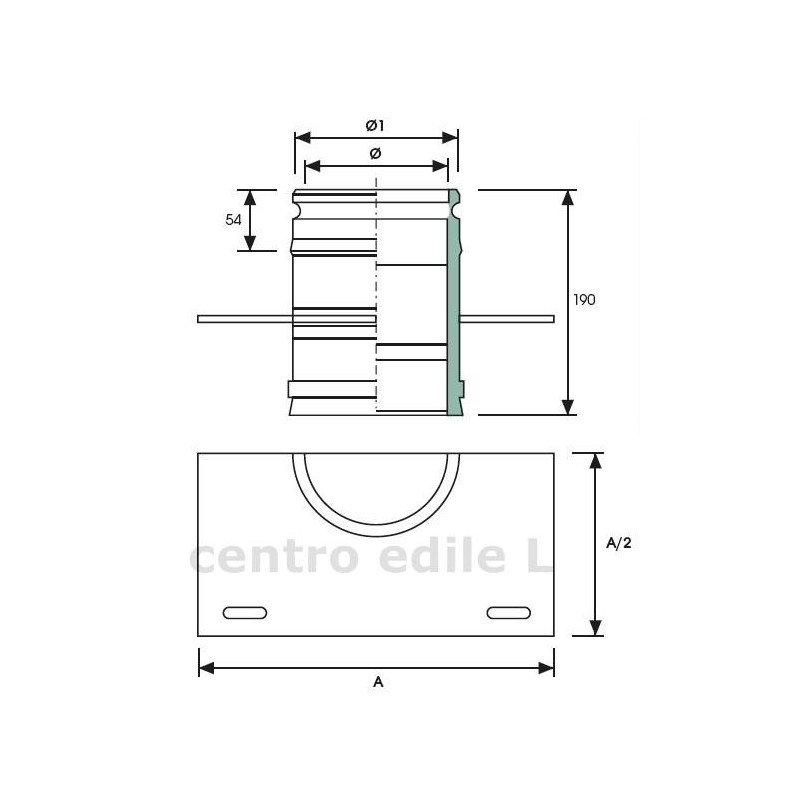 DOUBLE WALL STAINLESS STEEL CHIMNEY