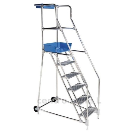 SCALA A CASTELLO IN ALLUMINIO