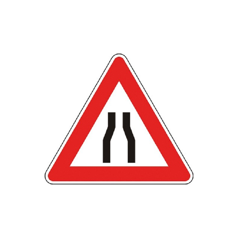 DEFORMED ROAD SIGN