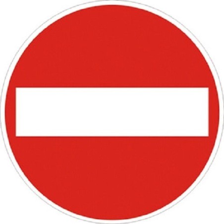 CARTELLO SENSO VIETATO