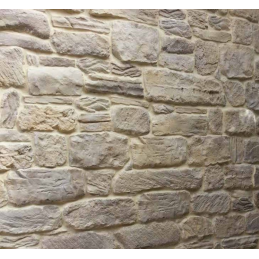 RECONSTRUIT la pierre taillée, mur