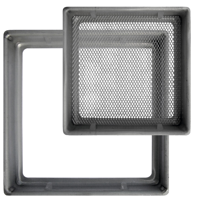 GRILLE DE VENTILATION RÉGLABLE EN ALUMINIUM AVEC RESSORT