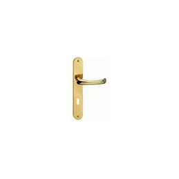 polished chrome brass HANDLE INTERIOR DOOR