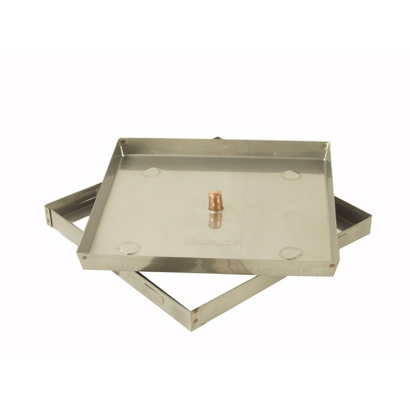 SEAL MANHOLE DOOR FLOOR stainless steel h. cm 3