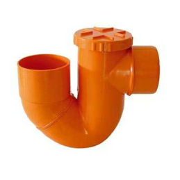 SIPHON FOR SEWER ORANGE PVC PIPE