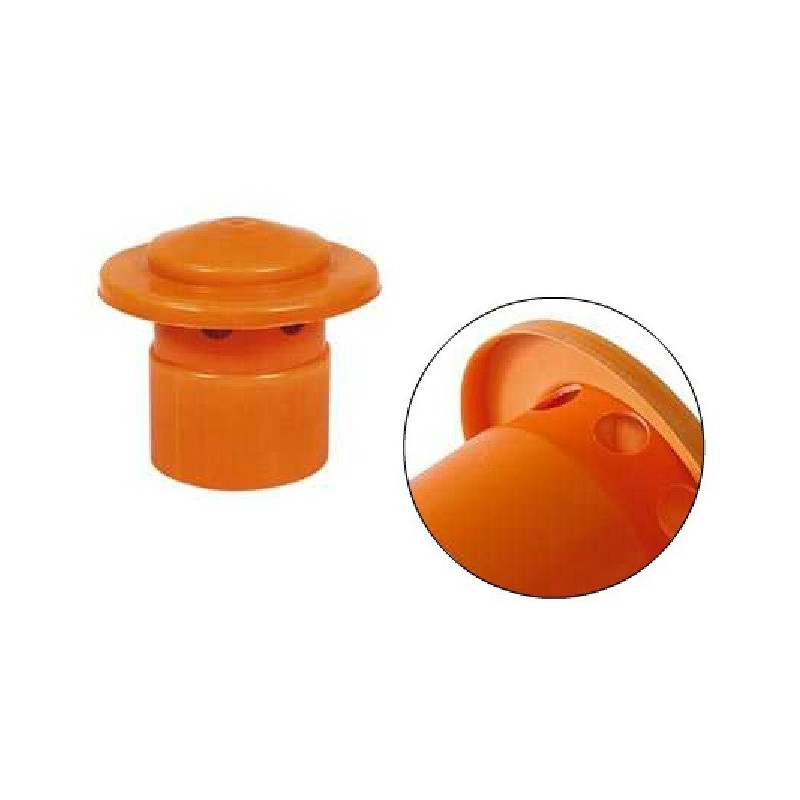 ESALATORE PER TUBO IN PVC ARANCIO FOGNATURA