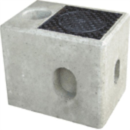 PLINTO IN CEMENTO PER PALO 